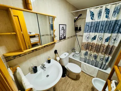 Un baño de Villa Del Mar - Apartaestudio