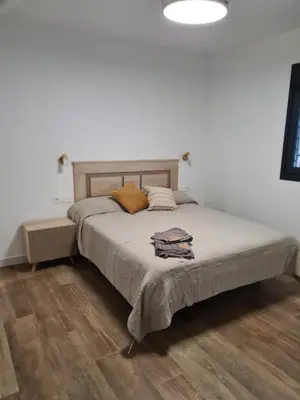 Cama o camas de una habitación en Villa Ainara Aguadulce