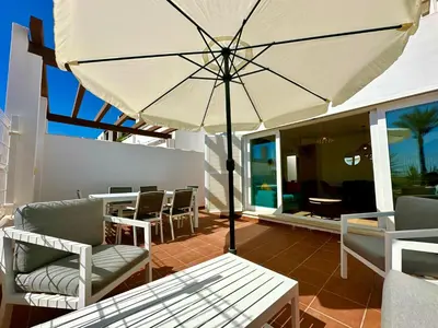 Zona de estar de Casa Playa Paraiso