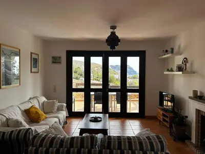 Zona de estar de Casa Mar y Carmen