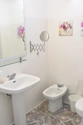 Un baño de Alojamiento Vacacional Águilas de Poniente