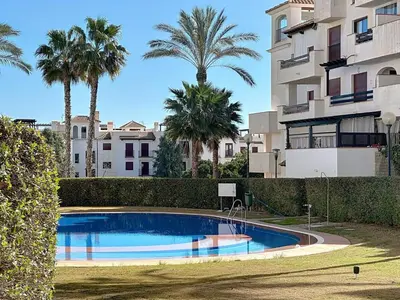 Piscina en o cerca de VVR Apto en Altos Nuevo Vera I