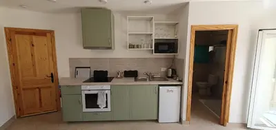 Una cocina o zona de cocina en La Vista Secreta