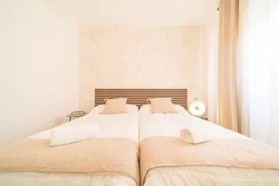 Cama o camas de una habitación en Expoholidays- Cabo de Gata Retamar Family