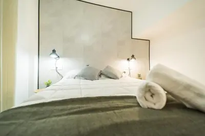 Cama o camas de una habitación en Expoholidays- Cabo de Gata Retamar Family