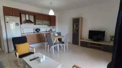 Una cocina o zona de cocina en Expoholidays- Villasara
