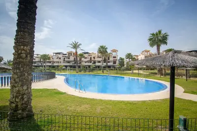 Piscina en o cerca de Mediterranea 14 Vera Playa Jardines tus momentos frente al mar
