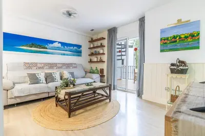 Zona de estar de Casa Alba - San José