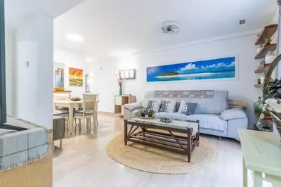 Zona de estar de Casa Alba - San José