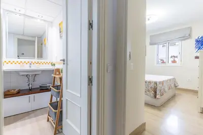 Cama o camas de una habitación en Casa Alba - San José