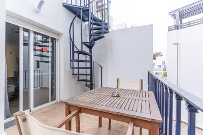 Un balcón o terraza de Casa Alba - San José