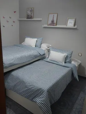 Cama o camas de una habitación en Casa Carmen