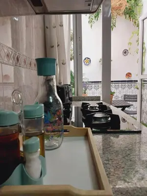 Una cocina o zona de cocina en Casa Carmen