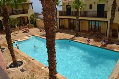Piscina en o cerca de Dúplex Exclusivo con Vistas Panorámicas al Mar en Harbour Light, Villaricos