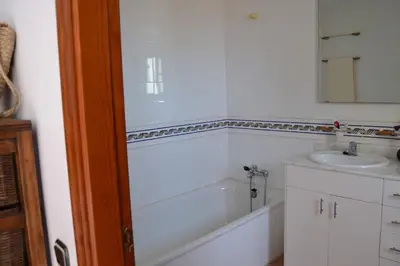 Un baño de Dúplex Exclusivo con Vistas Panorámicas al Mar en Harbour Light, Villaricos