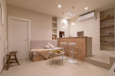 Zona de estar de Casa con Encanto y Futbolín junto a la Playa - By Aloha Palma