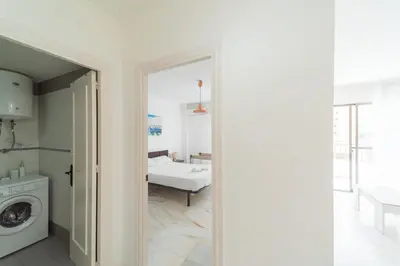 Cama o camas de una habitación en Expoholidays - Eucalipto 1º