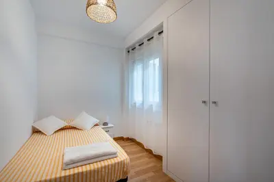 Cama o camas de una habitación en Centro - WiFi - Aire acondicionado
