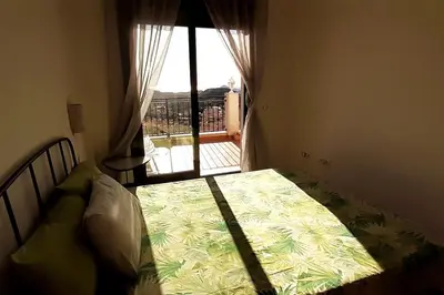 Cama o camas de una habitación en La Terraza