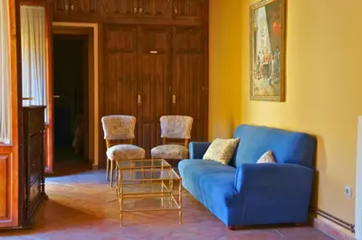 Zona de estar de Casa Palacio de Guadix