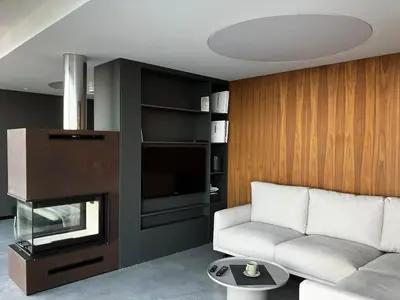 Zona de estar de Los Genoveses Penthouse