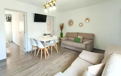 Zona de estar de Arena suites, 2Hab, Playa a 150 metros y gran terraza