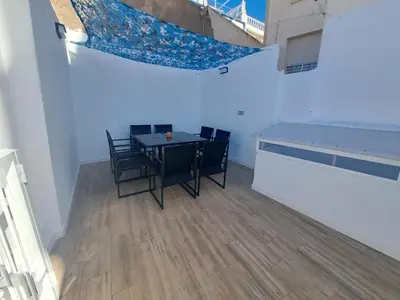 Zona de estar de La Casita de Ana