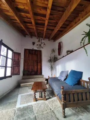 Zona de estar de La Casita de Sandra