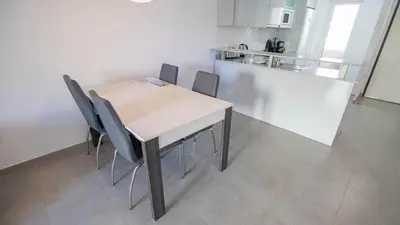 Una cocina o zona de cocina en Los Hermanos