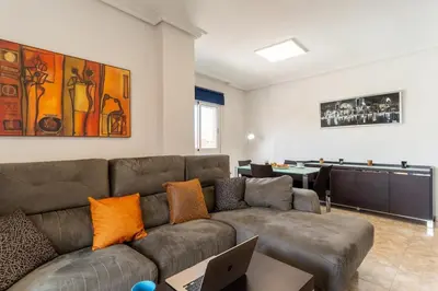 Zona de estar de TrendyHomes Mediterráneo, excelente ubicación y gran confort