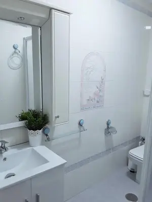 Un baño de Apartamento Paseo Maritimo wifi
