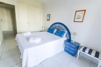 Cama o camas de una habitación en Mediterranea 16 Vera Playa Jardines tus momentos frente al mar