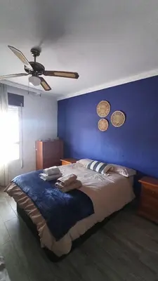 Cama o camas de una habitación en Balerma a tus pies - Luz, mar y tranquilidad