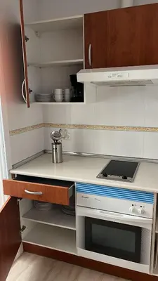 Una cocina o zona de cocina en Almerimar Golf y Playa