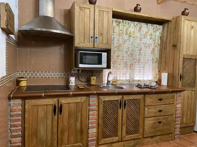 Una cocina o zona de cocina en Cueva Abuelo Juan