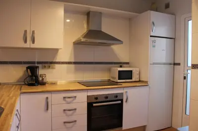 Una cocina o zona de cocina en Vista Mar Costa Serena - San Juan de los Terreros