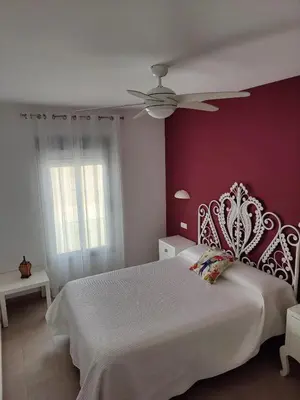 Cama o camas de una habitación en Apartamento El Cabo