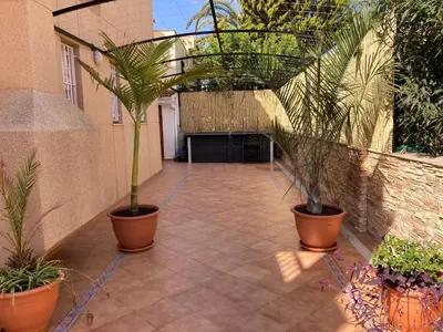 Jardín al aire libre en Casa Del Mar