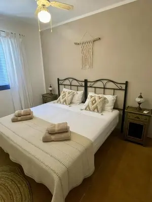 Cama o camas de una habitación en Villa El Olivo