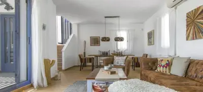 Zona de estar de Villa El Olivo