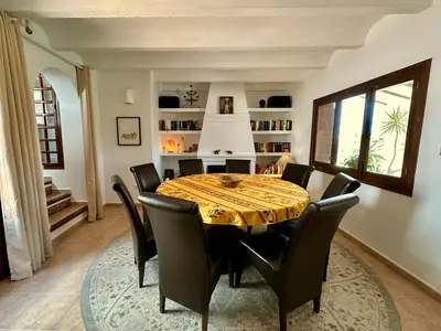 Zona de estar de ArteVida Andalusia FKK Nudist Holiday with yoga and massage