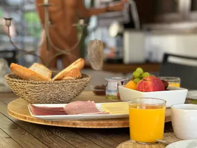 Comida en o cerca de este bed & breakfast