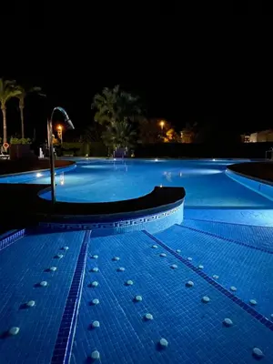 Piscina en o cerca de EL ESCONDITE Bahía de Vera Naturista