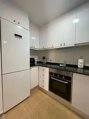Una cocina o zona de cocina en EL ESCONDITE Bahía de Vera Naturista
