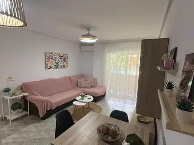 Zona de estar de Playamar - RETAMAR EXPERIENCE