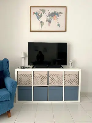 Una televisión o centro de entretenimiento en Veraluz Naturista