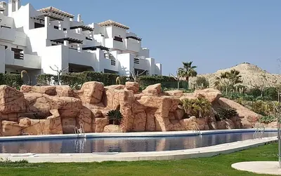 Piscina en o cerca de Casa Salinas con piscina privada en Vera Playa