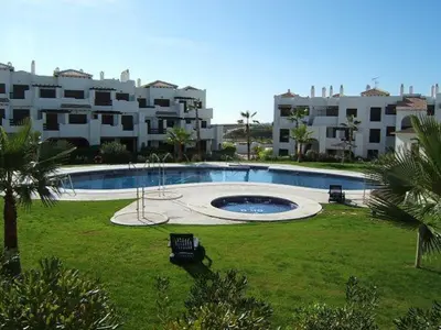 Piscina en o cerca de Casa Salinas con piscina privada en Vera Playa