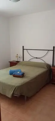 Cama o camas de una habitación en Casa de los titos