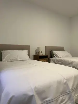 Cama o camas de una habitación en Sol Puerto Apartamento en Almerimar